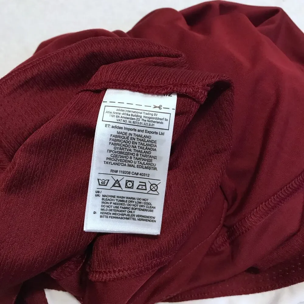 Adidas NWT Burgundy Generic Team Jersey Men L